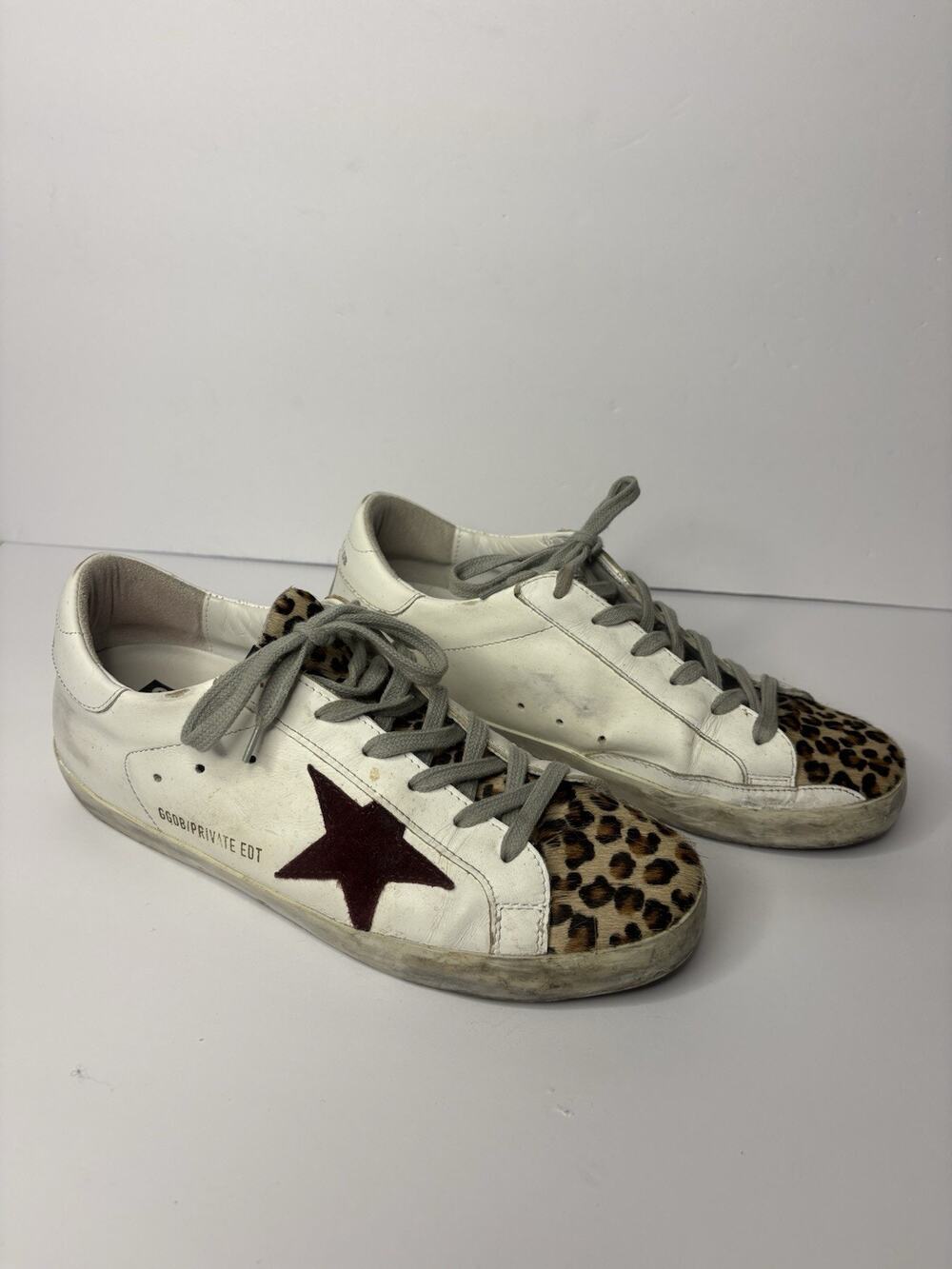 Golden Goose Deluxe Brand (GGDB) Super-Star Low-Top Sneakers Sz 9/39